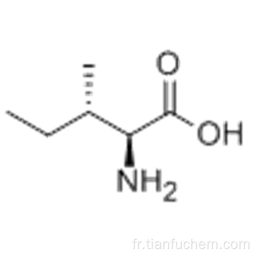 Acide (2S, 3S) -2-amino-3-méthylpentanoïque CAS 73-32-5